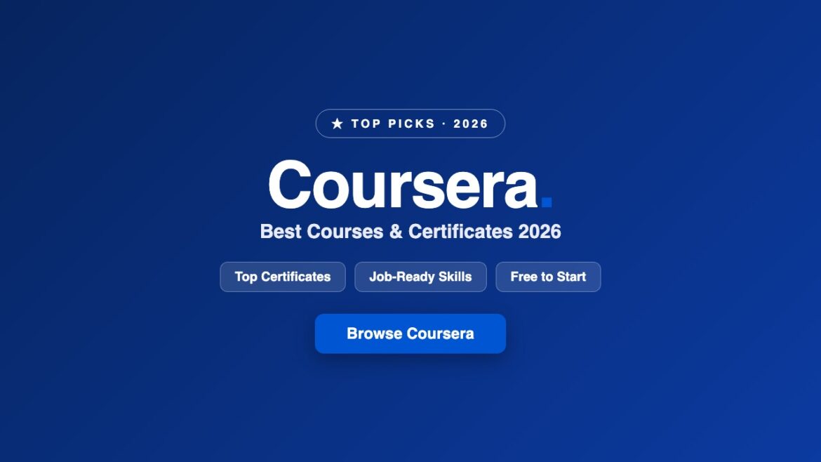 Best Coursera Courses & Certificates 2026 (Top Picks)